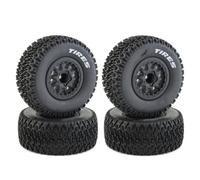 Wheel Tires For Traxxas For Slash For Arrma For Senton 1/10 Parts | RC Car Upgrades Set, 4PCS 12mm hex SC truck tires with foam inserts, good grip for off-road bashing. RC Tires Hub Wheel