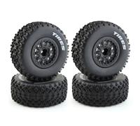 Wheel Tires For Traxxas For Slash For Arrma For Senton 1/10 Parts | RC Car Upgrades Set, 4PCS 12mm hex SC truck tires with foam inserts, good grip for off-road bashing. RC Tires Hub Wheel