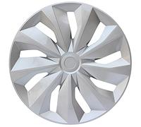 Wheel trims, 13Inch Rims Hub Caps 4pcs Replacement Steering Wheel Rim Protector(Silver)