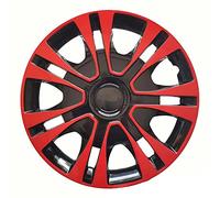 wheel trims， 4PCS for Wheel Covers, Hubcap Replacement Rim Protector Kit Exterior Accessories(Red,13inch)