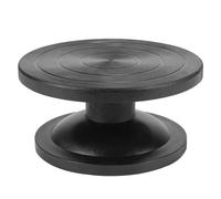 Wheel Turntable Clay Sculpture Modeling Pottery Multi-Function Manual Carving Table Black