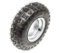 Wheel & Tyre 13x5.00-6 Silver 6" Rim 3 Stud Drift Zoom Kart Gokart 200cc 160cc