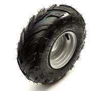 Wheel & Tyre 145x70-6 Knobbly Tread LHD Front/Rear Fits Kazuma Meerkat Quad Bike ATV