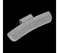 Sealey WWAH30 Wheel Weight 30G Hammer-On Plastic Coated Zinc For Alloy Wheels Pack Of 100