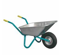 Wheelbarrow 85L Large Tipper Cart DIY Construction Wheelbarrow Garden Cart New