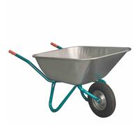 Wheelbarrow Bully 140l Wagons Handyman Construction Garden Cart New Top