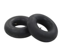 Wheelbarrow Inner Tubes 2x 15x6.00-6 Black Rubber 33cm OD 10.5cm W 4PR Spare2pcs