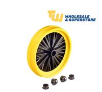 Wheelbarrow Puncture Proof Titan Universal Wheel Solid Tyre & Wheel 13"