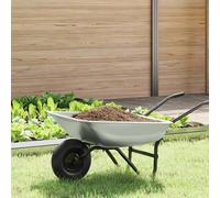 Wheelbarrow Tray Replacement Silver Steel 80x60x25cm Durable Outdoor Pro Carry.