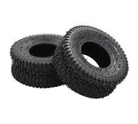 Wheelbarrow Tyres, Pack of 2, 15 x 6.00-6 4PR Rubber Spare Part Solid Rubber Puncture-proof Wheel Hose for Wheelbarrow, Sack Truck, Transport Trolley, Garden Trolley with Profile for Easy Assembly and