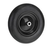 Relaxdays Wheelbarrow Wheel 3.50-8, Rubber Tyre with Steel Centre, Puncture-Proof, up to 100 kg, Replacement, Black, 3.5-8
