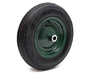 Wheelbarrow Wheel 3.50-8 Pneumatic Tyre max.120 kg with Rim and Inner Tube Barrow