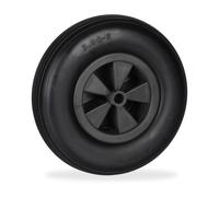 Wheelbarrow wheel 33 cm 100 kg Wheelbarrow Replacement Tyre Solid Rubber Wheel