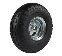 Wheelbarrow Wheel 4.10/3.5-4.0 10" Pneumatic Tyre Sack Truck Trolley