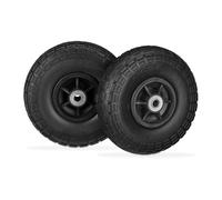 Wheelbarrow wheel Solid Rubber Cart Wheels 150 kg Black Heavy-Duty Cart Wheels