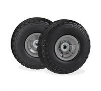 Wheelbarrow wheel Solid Rubber Wheels 150 kg 4 Pack Garden Cart Wheels 4 tyres