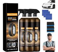 Wheelblaze Wheel Cleaner Spray, Wheel Blaze Versatile And Powerful Rust Converter, Turn Filthy Wheels Into Instant Shine And Lasting Protection, Making Dirty Wheels Shine Instantly (3PCS)