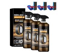Wheelblaze Wheel Cleaner, Wheel Blaze Cleaner, Versatile and Powerful Rust Converter, Turn Filthy Wheels Into Instant Shine and Lasting Protection (3Pcs)