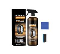 Wheelblaze Wheel Cleaner, Wheel Blaze Versatile and Powerful Rust Converter, Powerful Brake Dust Remover Spray for Alloy Chrome Painted Wheels Car Tire Rubber Cleaner (1)