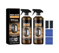 Wheelblaze Wheel Cleaner, Wheel Cleaner, Versatile and Powerful Rust Converter, Turn Filthy Wheels into Instant Shine and Lasting Protection, (2pcs)