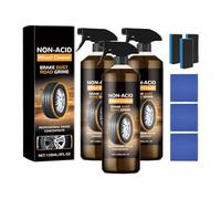 Wheelblaze Wheel Cleaner, Wheel Cleaner, Versatile and Powerful Rust Converter, Turn Filthy Wheels into Instant Shine and Lasting Protection, (3pcs)