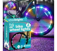 Wheelbrightz LED Bicycle Wheel Lights - Bright, Colorful Light for Bikes - Fits Front or Rear Tire - Weather-Resistant Tube with Battery Pack - for All Ages