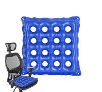 Wheelchair Air Cushion, Inflatable Waffle Seat Cushion, Air Chair Cushions | Thick PVC Air Cushion Comfortable Wear-Resistant with Vent for Camping