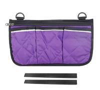 Wheelchair Armrest Bags Reflective Security Strips Durability Storage Handicap Aid For Fluxility Versatiles Utility Pouches