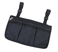 Wheelchair Armrest Side Storage Bag Waterproofs Wheelchair Side Pouches For Walker Rollator Electric Scooter Wheelchairs For Walker