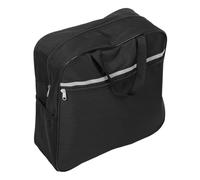 Wheelchair Armrest Storage Bag Black Oxford Cloth Rear Pouch