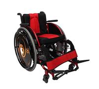 Wheelchair Athletic Super Lightweight Collapsible Quick Release Rear Wheel Prevent Overturning Soft Comfortable Trolley Manual Portable