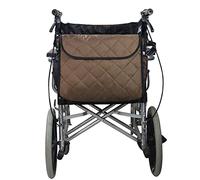 Wheelchair Backpack Bag, Wheelchair Bag,6Colors - Large Tote Accessory to Hang on Back- Lightweight, Wheelchair Storage Organizers for Walkers, Rollators, Scooters (Brown)