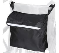 Wheelchair Backpack Multifunction Universal Wheelchair Bag Wheelchair Accessory Bag Wheelchair Tote Bag Waterproof for Most Wheelchair, Scooter, Walker, Rollator (Black)