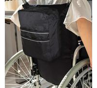 Wheelchair Bag: Multipurpose Storage Bag, Wheelchair & Stroller Mobility Aid | Sturdy & Spacious Organizer, Easy to Place, Comfortable Adjustable Strap