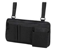 Wheelchair Bag - Organizer with Cup Holder | Wheelchair Armrest Storage Bag with Multiple Compartments for Seniors, Travel, Outdoor, Electric Convenient Storage for Daily Use