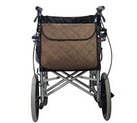 Wheelchair Bag,Wheelchair Backpack Bag for Most Electric, Manual Wheelchairs or Mobility Scooters,Large Tote Accessory to Hang on Back,for Handicap, Seniors (Coffee)