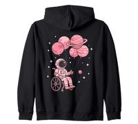 Wheelchair Basketball Astronaut There Are No Limits Zip Hoodie