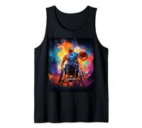 Wheelchair Basketball Disabled Athlete Soulspirit Tank Top