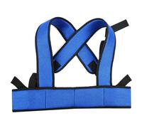 Wheelchair Belt with Adjustable Padded ABS Buckle for Elderly Patients Reliable Safe Tool Comfortable Cotton Filling Breathable Fabric Wear Webbing Essential Accessory Home