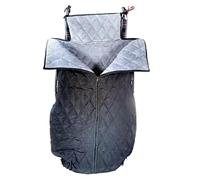 Wheelchair Blanket, Cosy Fleece Lined Wheelchair Cover Warm with Zipper, Leg/Lap,Knee and Lower Body Universal fit Blankets for Adults Elderly,Wheelchair Accessory(Black)