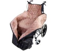 Wheelchair Blanket Cover, Waterproof Fleece Lined Wheelchair Cozy Cover Leg Foot Back Protector Wheelchairs Warm Bag For Covers Leg And Lower Body