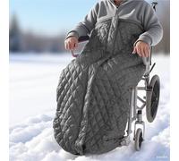 Wheelchair Blanket︱Wheelchair Rain Cover︱Wheelchair Cozy ︱Travel Car Lined Cosy Leg Cover︱Universal Fit︱ Perfect For Keeping Legs Cosy︱ Warm & Dry︱Triple-Layer Thickened Fabric︱Ideal As a Gift