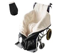Wheelchair Blanket - Winter Warm Leg Cover Foot Warming Layer | Insulated Weather Resistant Fabric Soft Protective Comfort Wrap for Adults Elderly Disabled Individuals Seniors