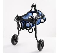 Wheelchair Cart Adjustable Pet Cat Dog Rehabilitation Walking Wheels Aids Mobility Assistance Light Walk Tools 1Pcs(M)