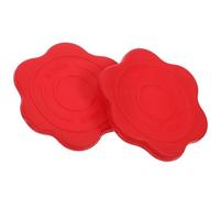 Wheelchair Clutch Lid Cover, PVC Red 2 Pack for Wheelchair Users | Reusable Clutch Protector, Easy Install and Maintenance, Debris Protection, Accessory for Wheelchair Clutch