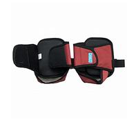 Wheelchair Constraint Shoes, Nylon Holder Straps Safety Restraint Pedals Foot Rests Belt,Wheelchair Fixed Shoes(Red)