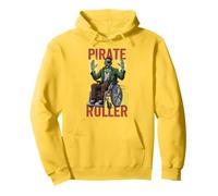Wheelchair Costume Clown Roller Halloween Handicap Joke Pullover Hoodie