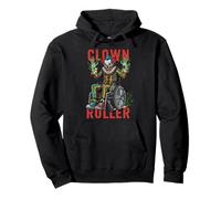 Wheelchair Costume Clown Roller Halloween Handicap Joke Pullover Hoodie