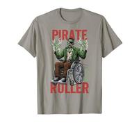 Wheelchair Costume Clown Roller Halloween Handicap Joke T-Shirt