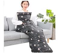 Wheelchair Cosy Cover Lower Body Wheelchair Waterproof Weather Proof Blanket Semi Wrap Type Blanket Leg Cover Zipped for The Aged Patient(Black)